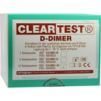 D-DIMER Cleartest Vollblut TVT LE DIC