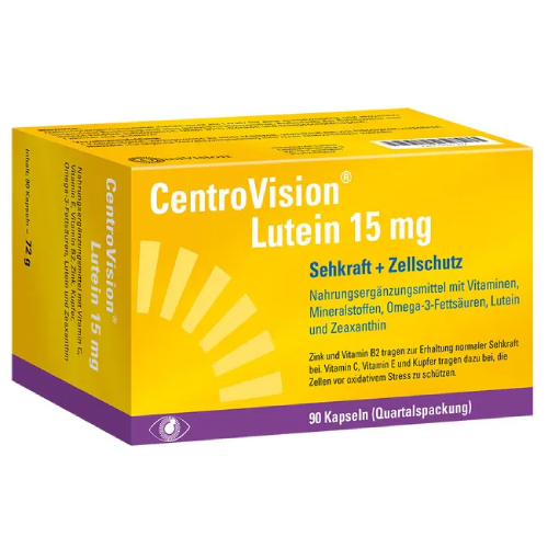 CENTROVISION Lutein 15 mg Kapseln