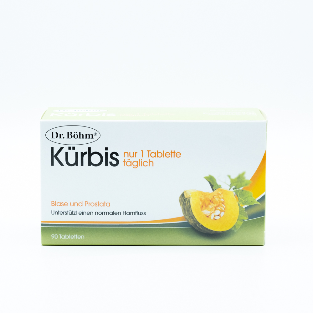 KÜRBIS nur 1 Tablette täglich Dr.Böhm