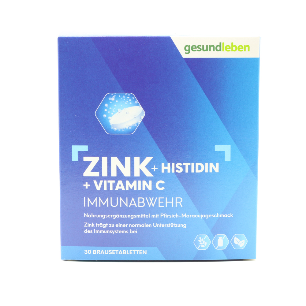 GESUND LEBEN Zink+Histidin+Vit.C Brausetabletten
