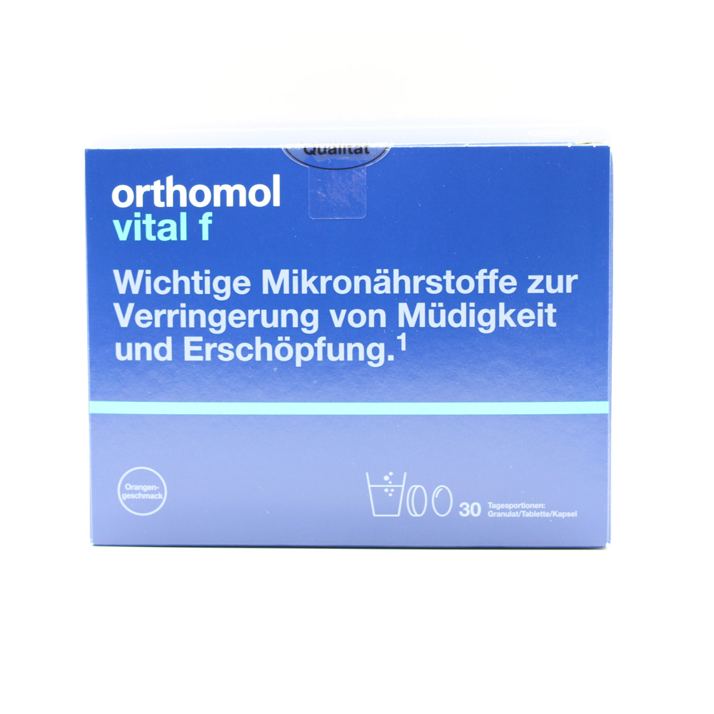ORTHOMOL Vital F Granulat/Kap./Tabl.Kombip.30 Tage