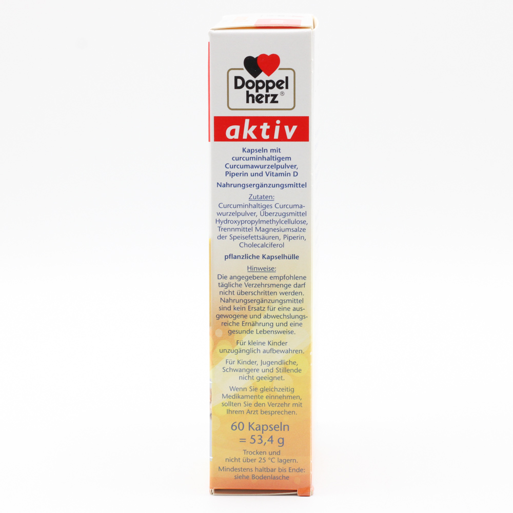 DOPPELHERZ Curcuma 750 Kapseln