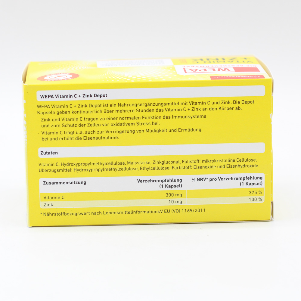 WEPA Vitamin C+Zink Kapseln