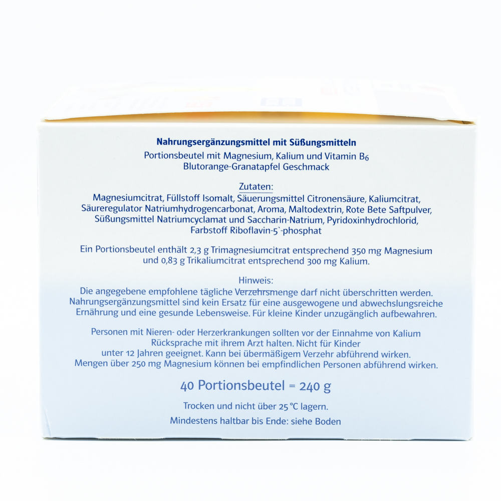 DOPPELHERZ Magnesium+Kalium Citrat system Granulat