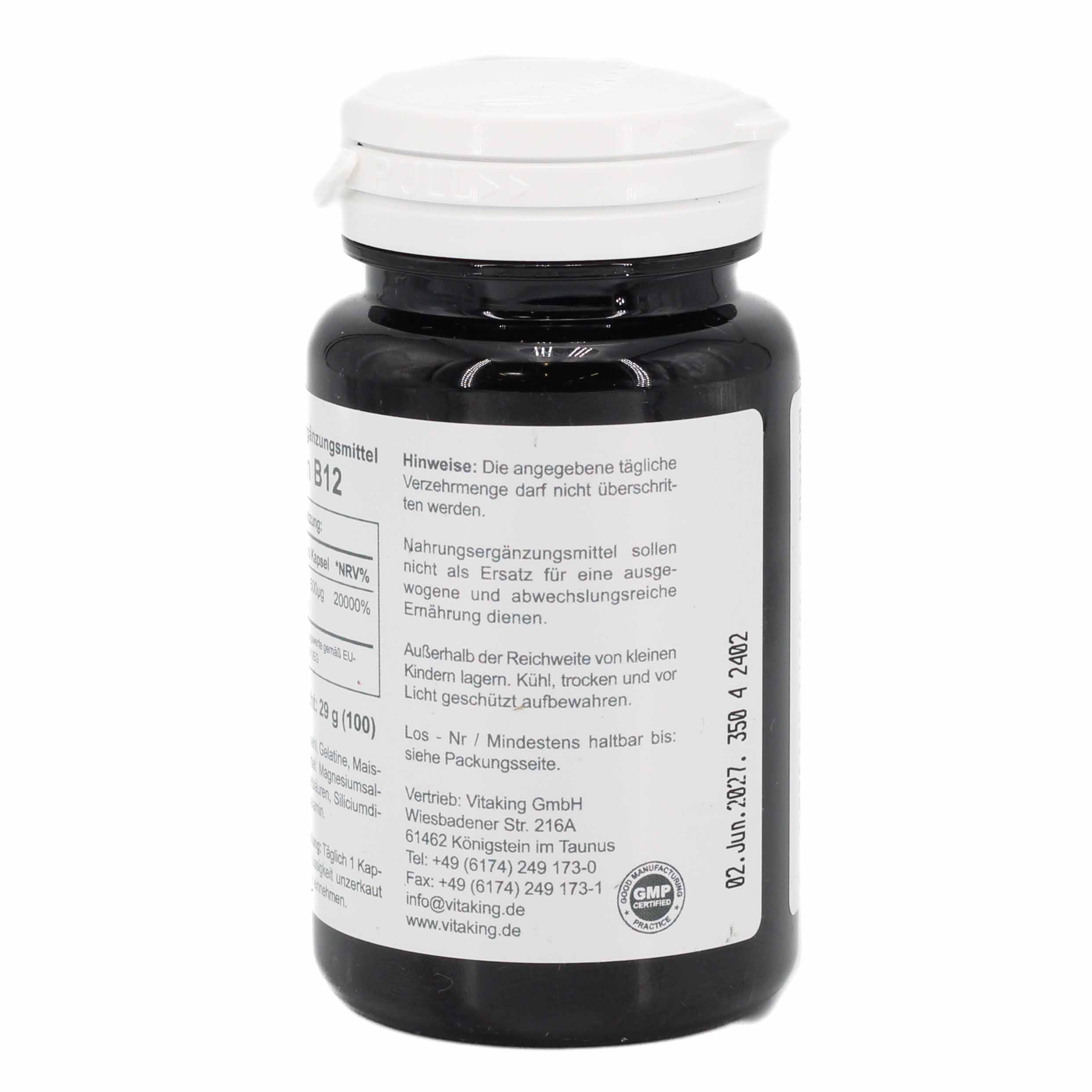VITAMIN B12 500 μg Kapseln