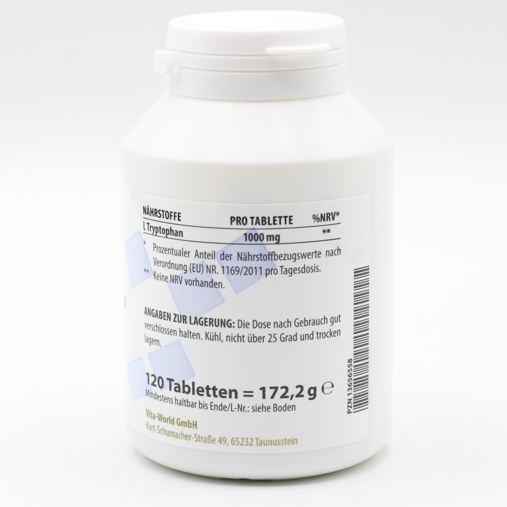 L-TRYPTOPHAN 1000 Tabletten