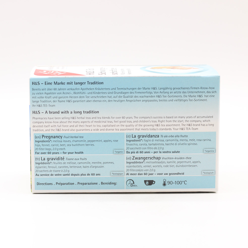 H&S Bio Schwangerschaftstee Filterbeutel