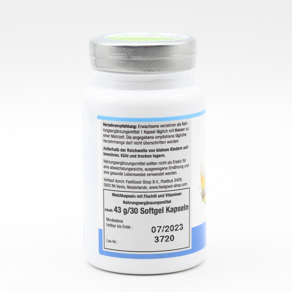 FISCHÖL OMEGA-3 1000 Weichkapseln