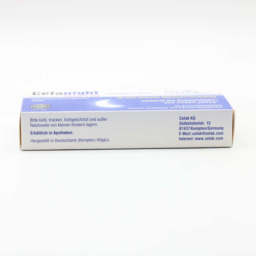 CEFANIGHT intens 2 mg Schmelz-Tabs