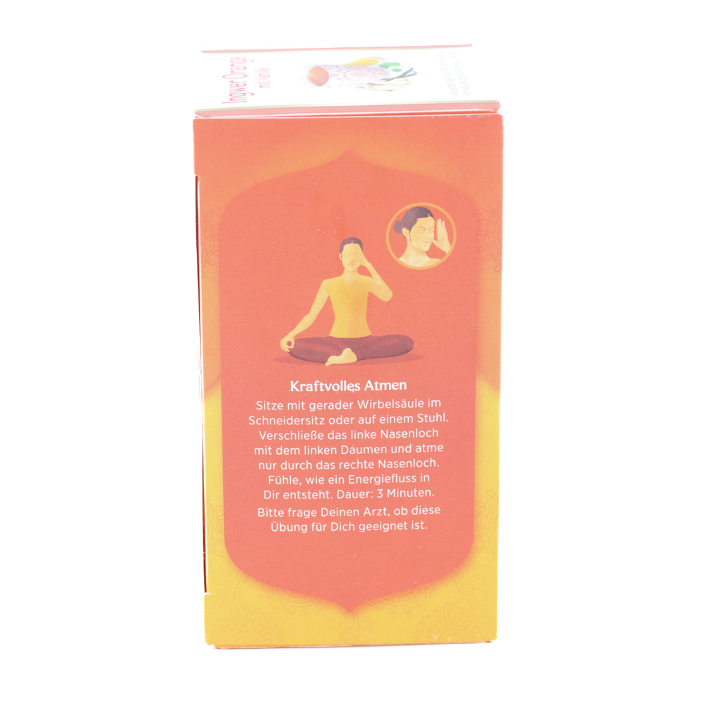 YOGI TEA Ingwer Orange mit Vanille Bio Filterbeut.