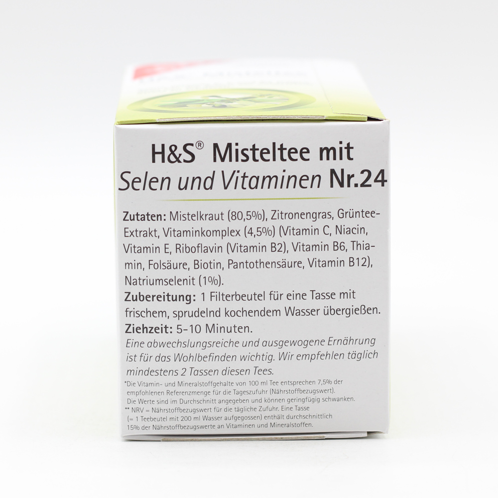H&S Misteltee mit Selen und Vitaminen Filterbeutel
