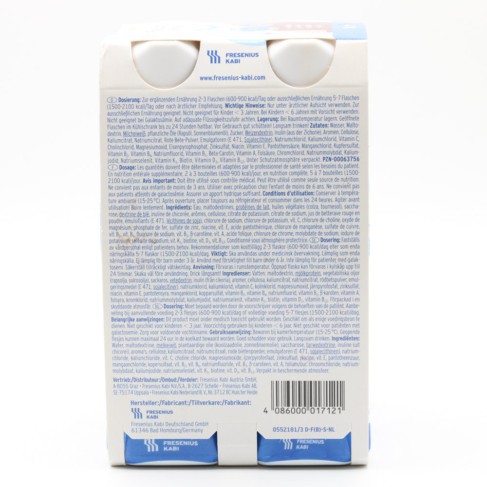 FRESUBIN ENERGY Fibre DRINK Mischkarton Trinknahrung