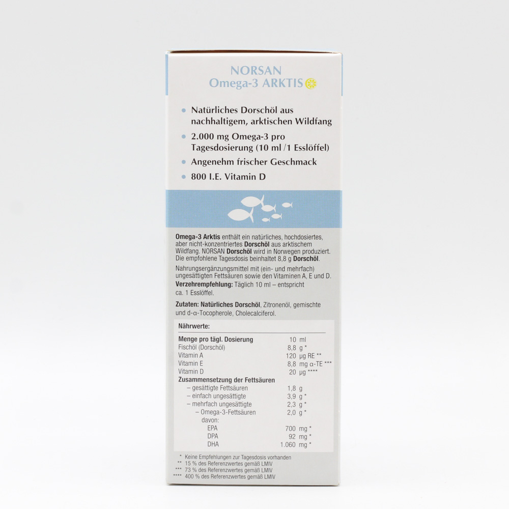 NORSAN Omega-3 Arktis mit Vitamin D3 flüssig