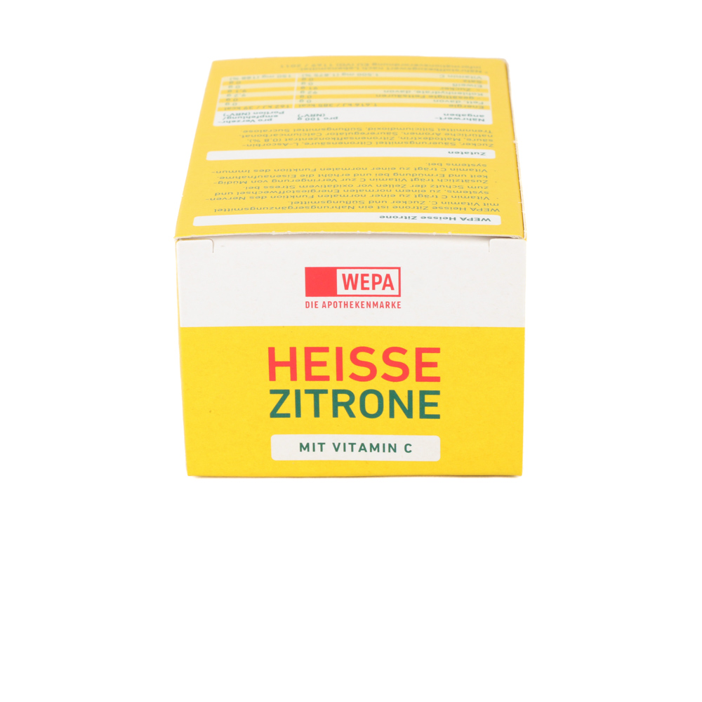 WEPA heiße Zitrone+Vitamin C Pulver