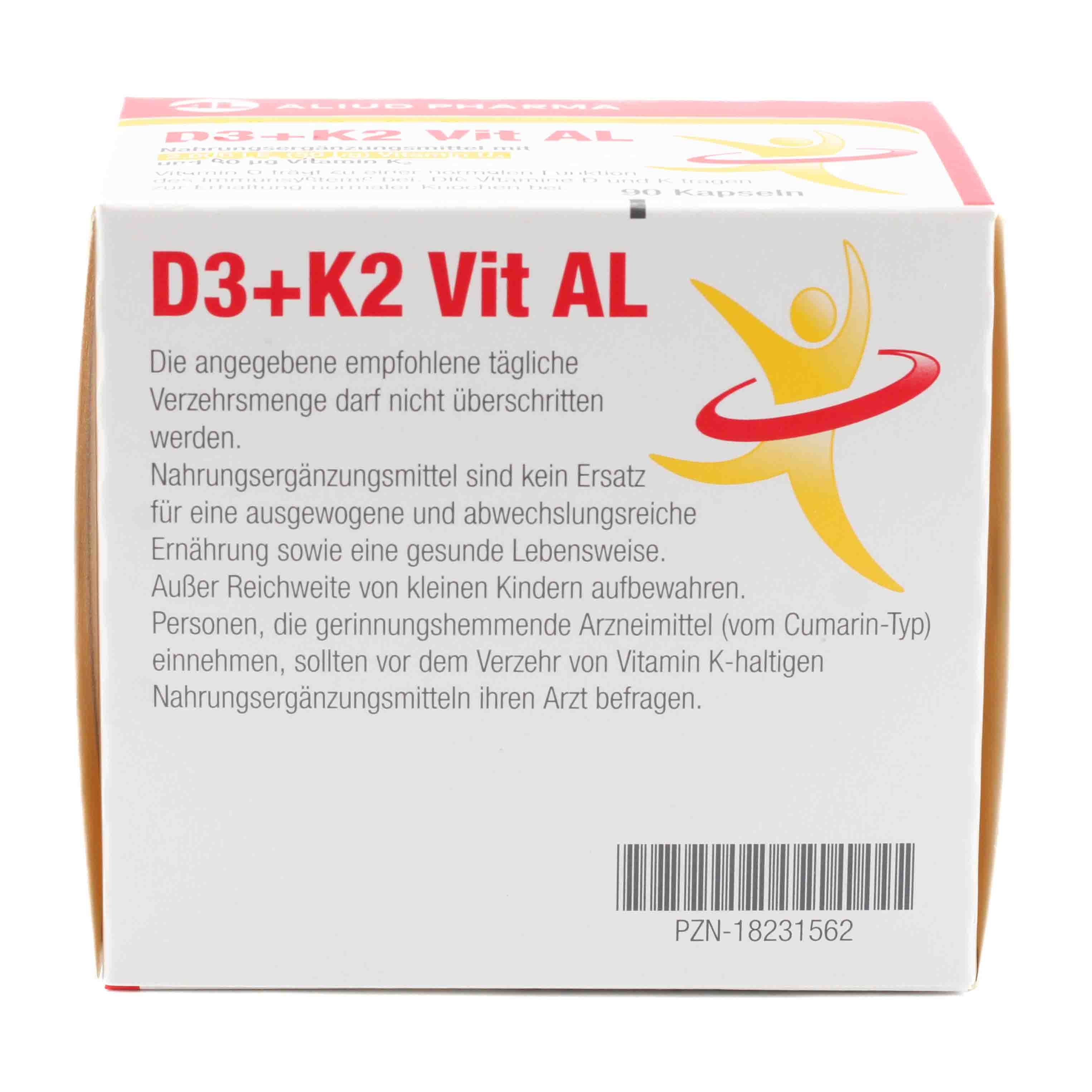 D3+K2 Vit AL 2000 I.E./80 μg Kapseln