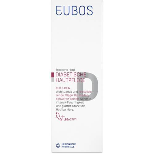 EUBOS DIABETISCHE HAUT PFLEGE Fuß+Bein Creme