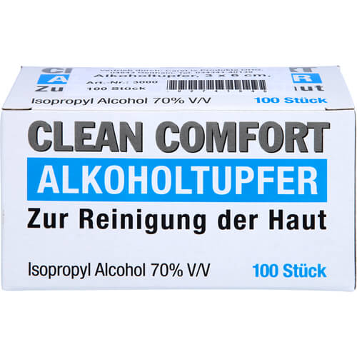 ALKOHOLTUPFER 3x6 cm steril