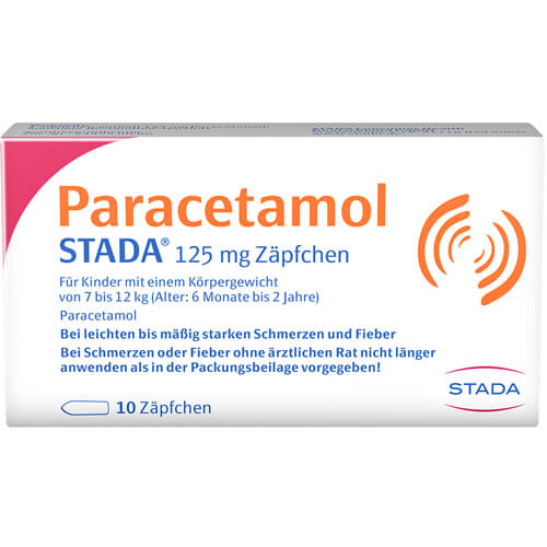 PARACETAMOL STADA 125 mg Zäpfchen