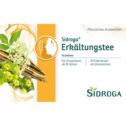 SIDROGA Erkältungstee Filterbeutel