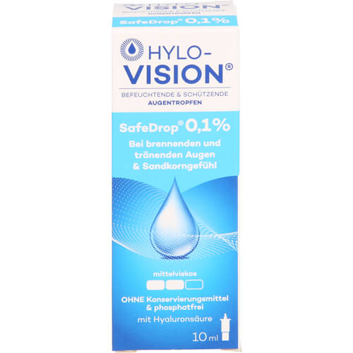 HYLO-VISION SafeDrop 0,1% Augentropfen