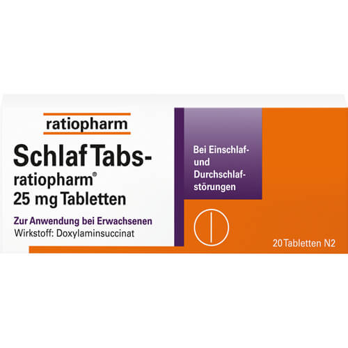 SCHLAF TABS-ratiopharm 25 mg Tabletten