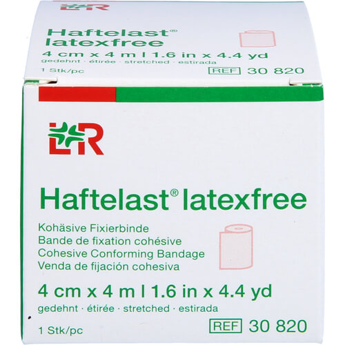 HAFTELAST Fixierb.kohäs.latexfrei 4 cmx4 m creme