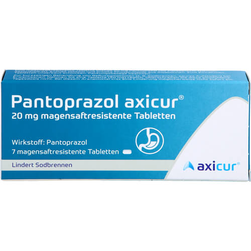 PANTOPRAZOL axicur 20 mg magensaftres.Tabletten