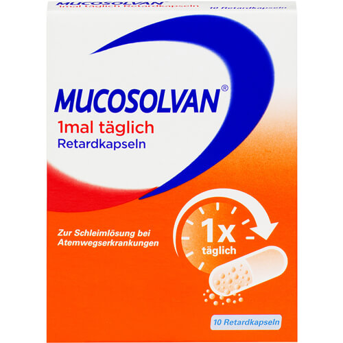 MUCOSOLVAN 1mal täglich Retardkapseln