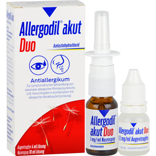 ALLERGODIL akut Duo 4ml AT akut/10ml NS akut