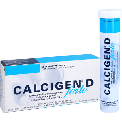 CALCIGEN D forte 1000 mg/880 I.E. Brausetabletten