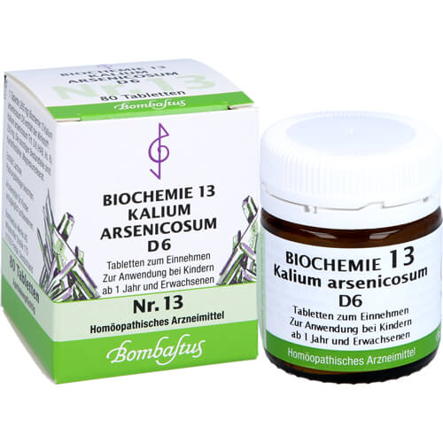 BIOCHEMIE 13 Kalium arsenicosum D 6 Tabletten