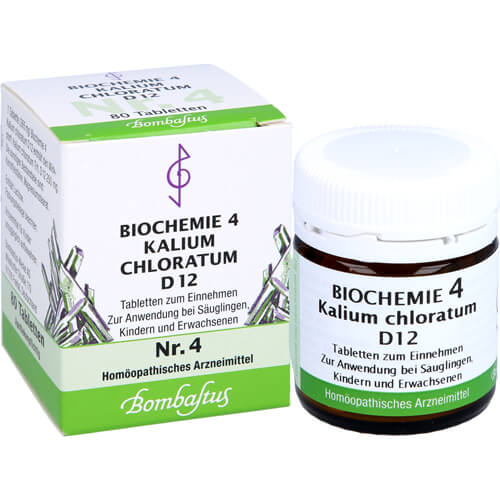 BIOCHEMIE 4 Kalium chloratum D 12 Tabletten