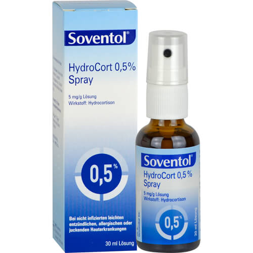 SOVENTOL Hydrocort 0,5% Spray