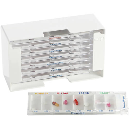 MELIPUL Mehrweg-Medikamenten-Dosierer XL-8