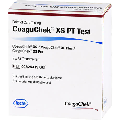 COAGUCHEK XS PT Test