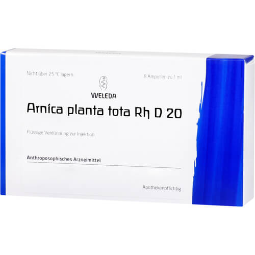 ARNICA PLANTA tota Rh D 20 Ampullen