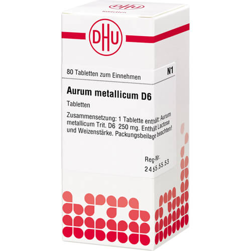 AURUM METALLICUM D 6 Tabletten