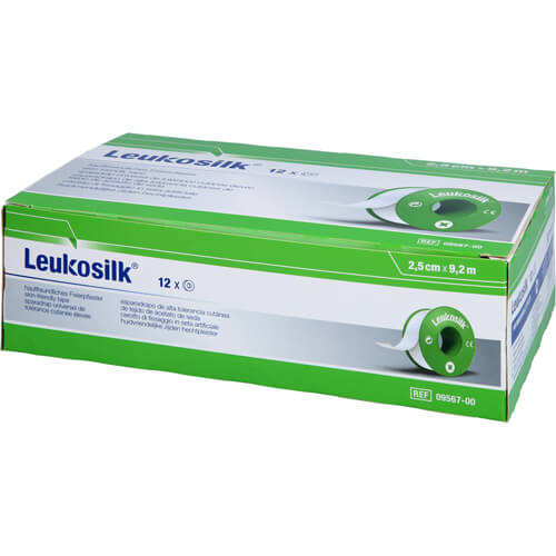 LEUKOSILK 2,5 cmx9,2 m