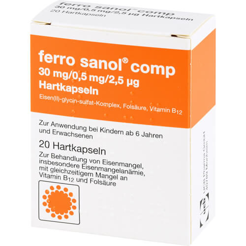 FERRO SANOL comp. Hartkaps.m.msr.überz.Pellets