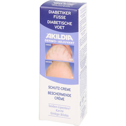 AKILDIA Fuß Schutzcreme für Diabetiker