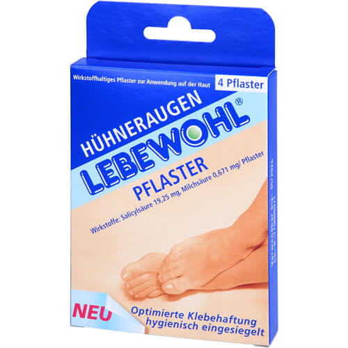 LEBEWOHL Hühneraugen Pflaster normal