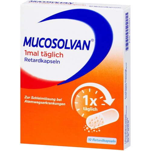 MUCOSOLVAN 1mal täglich Retardkapseln