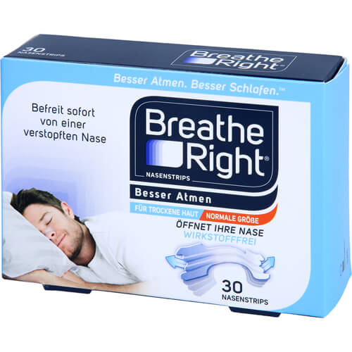 BESSER Atmen Breathe Right Nasenpfl.normal transp.