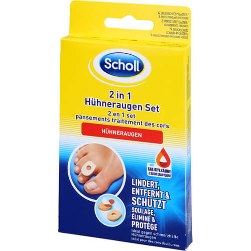 SCHOLL 2in1 Hühneraugen Set