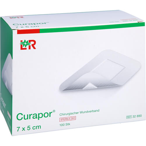 CURAPOR Wundverband steril chirurgisch 5x7 cm
