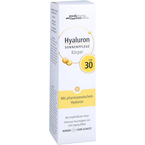 HYALURON SONNENPFLEGE Körper Creme LSF 30