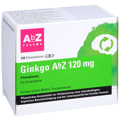 GINKGO AbZ 120 mg Filmtabletten