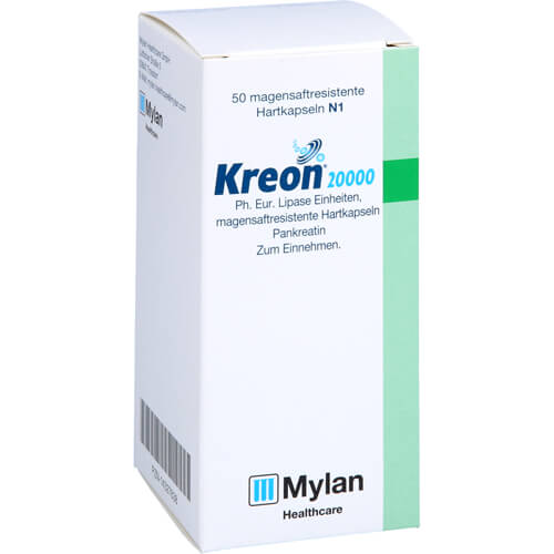 KREON 20.000 Ph.Eur.Lipase Einheiten msr.Hartkaps.