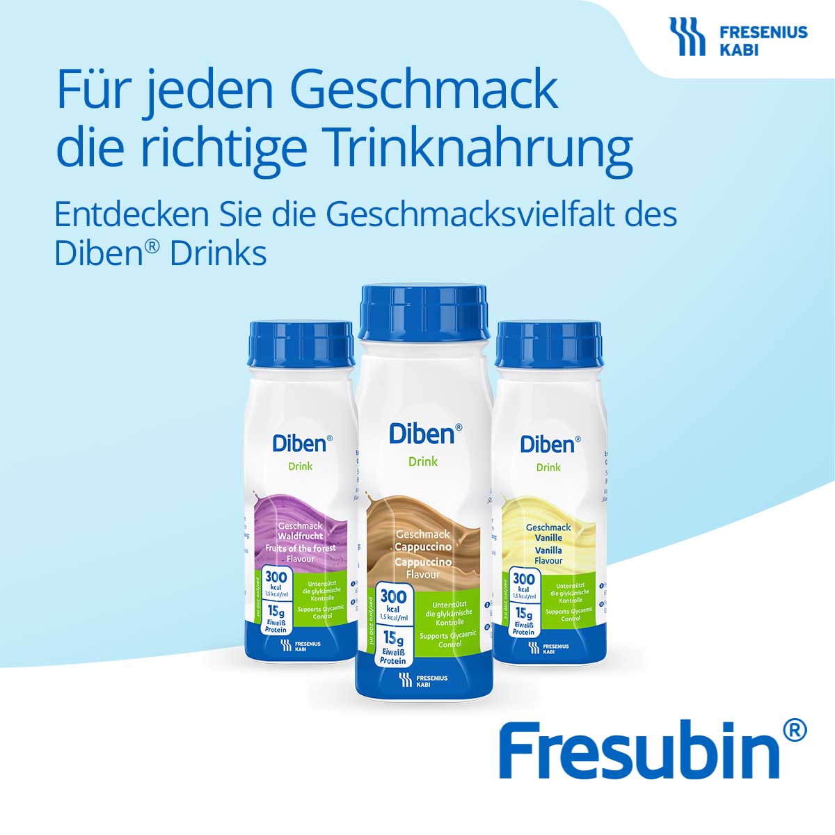 DIBEN DRINK Vanille 1.5 kcal/ml Trinkflasche Trinknahrung