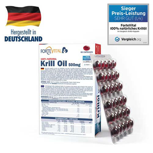 FORTEVITAL Krillöl 500 mg Krill-Oil Kapseln